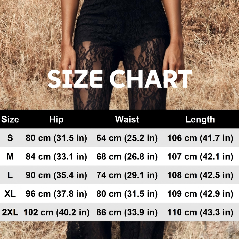 🥳2026 Hot Seller🥳💞 Sales exceeded 50,000! 💥👵👖 54% Off! High-waisted Lace Flared Pants—Elegant And Comfortable, Tummy-friendly Design, Elastic Waistband, Easy To Put On And Take Off. 🌸✨