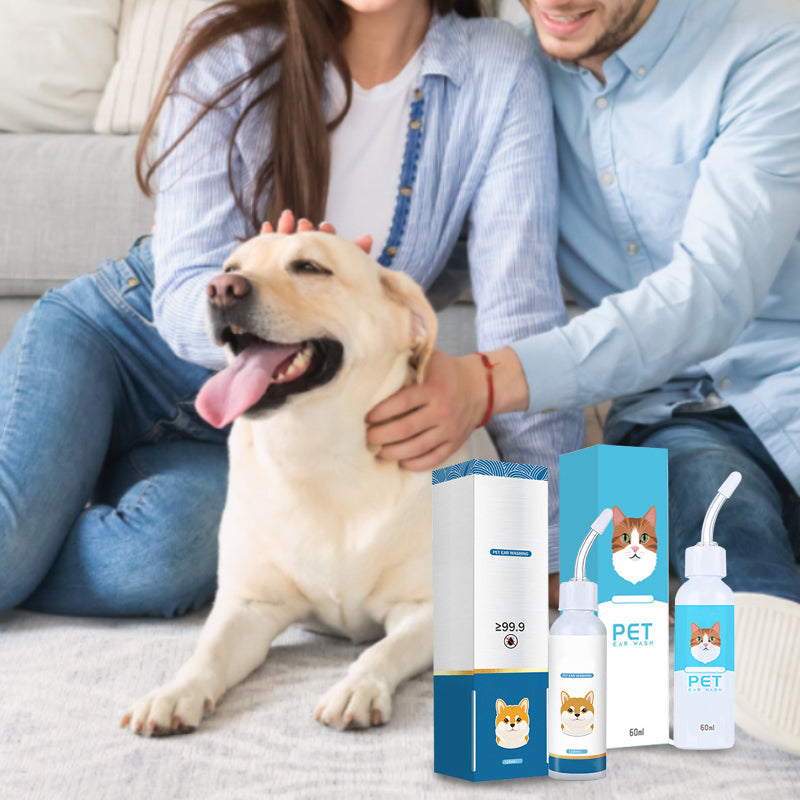 🐾 2026 Sale — Over 68,000 Sold!🔥 Pet Ear Cleaner – Natural Plant Extracts 🌿