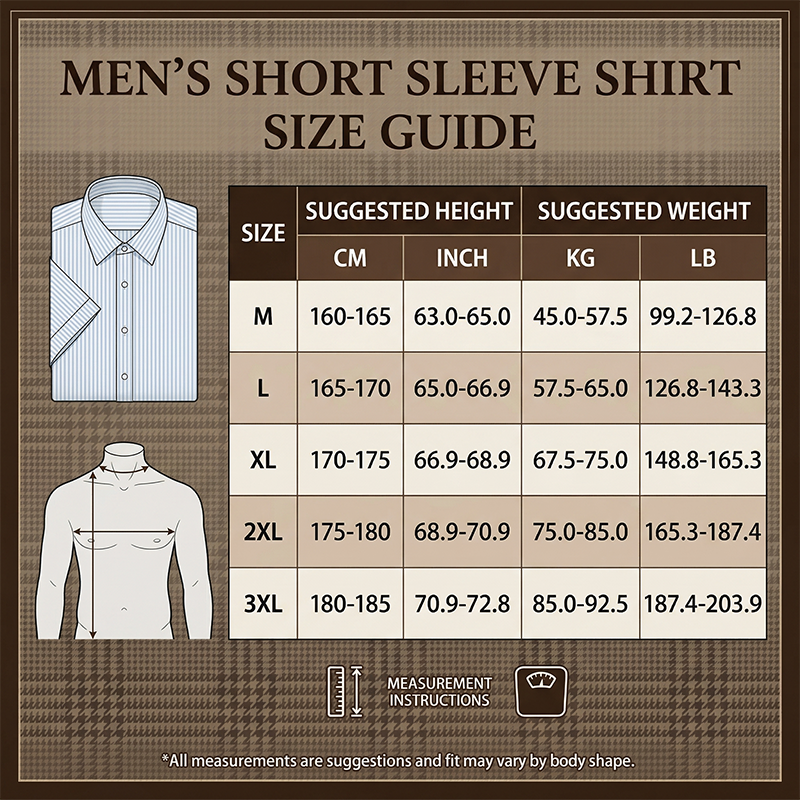 💼Men's Stretch Plaid Short-Sleeve Shirt 👔 Look Sharp, Feel Comfortable