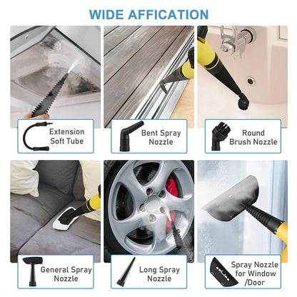 🧼 Multipurpose Handheld Steam Cleaner Set✨ Say Goodbye To Grime ✈️ Free Shipping