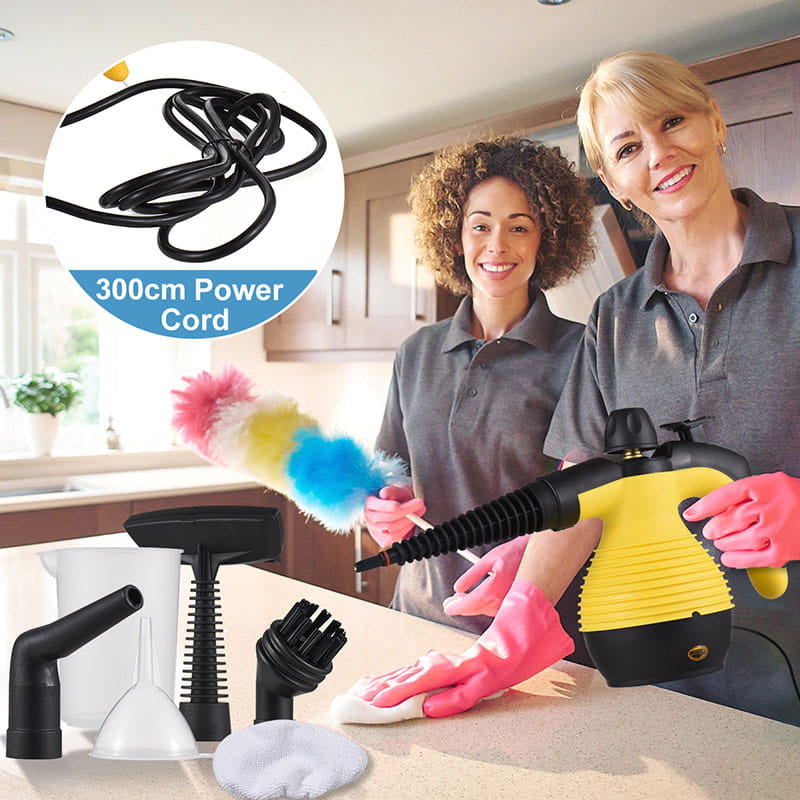 🧼 Multipurpose Handheld Steam Cleaner Set✨ Say Goodbye To Grime ✈️ Free Shipping