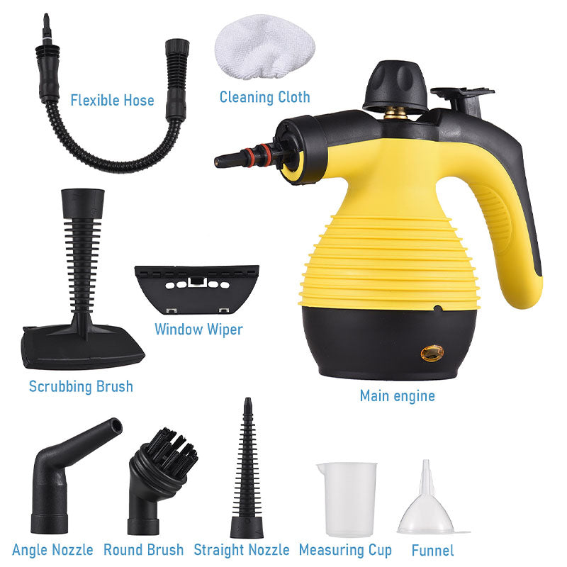 🧼 Multipurpose Handheld Steam Cleaner Set✨ Say Goodbye To Grime ✈️ Free Shipping