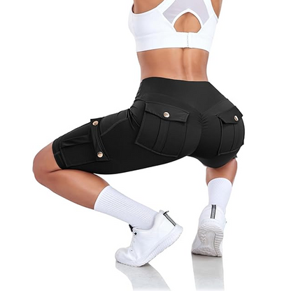 💥 Slimming & Comfortable, Stylish & Chic: Women's Stretchy High-Waisted Biker Shorts—Perfect For Any Activity 💪