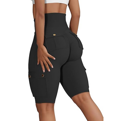 💥 Slimming & Comfortable, Stylish & Chic: Women's Stretchy High-Waisted Biker Shorts—Perfect For Any Activity 💪