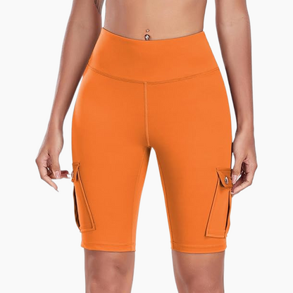 💥 Slimming & Comfortable, Stylish & Chic: Women's Stretchy High-Waisted Biker Shorts—Perfect For Any Activity 💪