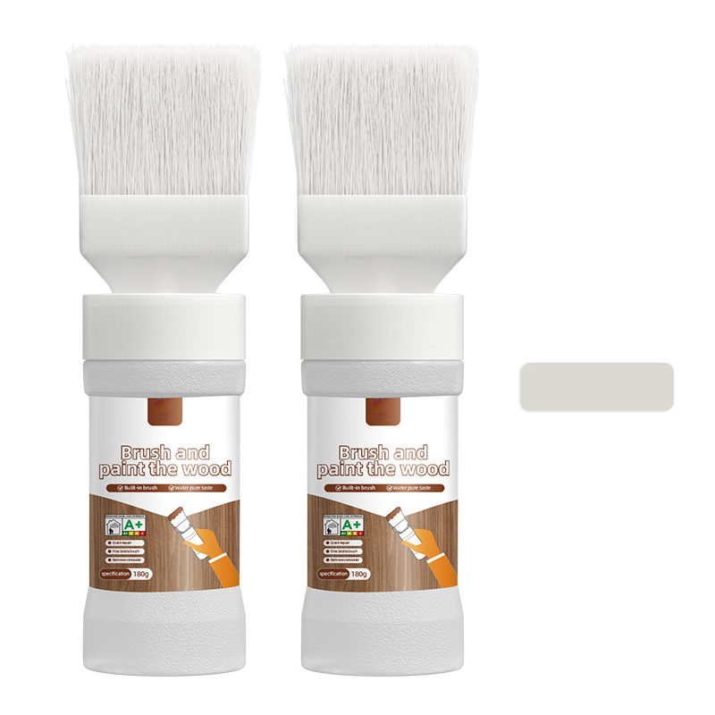 ⚡ 50% OFF FLASH SALE! 2-in-1 Wood Paint Brush – All-in-One, Water-Based, Easy Clean 🎨【Limited Time】