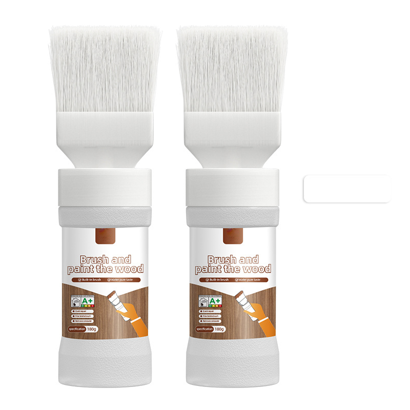 ⚡ 50% OFF FLASH SALE! 2-in-1 Wood Paint Brush – All-in-One, Water-Based, Easy Clean 🎨【Limited Time】