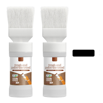 ⚡ 50% OFF FLASH SALE! 2-in-1 Wood Paint Brush – All-in-One, Water-Based, Easy Clean 🎨【Limited Time】