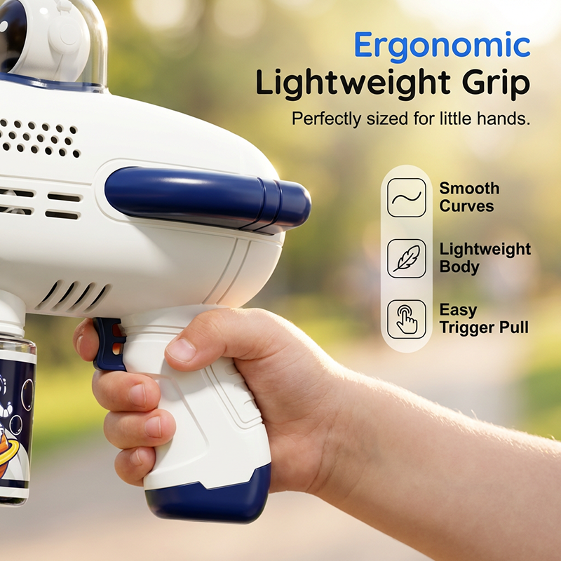 🚀 Blast Off Into Fun With The Electric Astronaut Bubble Gun For Kids🌈