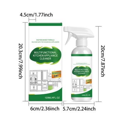 🧴✨ Multi-Purpose Kitchen Appliance Spray – Clean, Degrease, Shine – One Bottle Does It All ✅🍽️
