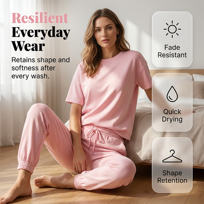 🔥 Limited-Time Sale – Up to 50% OFF💥Women's Casual Short Sleeve Top & Pants Set