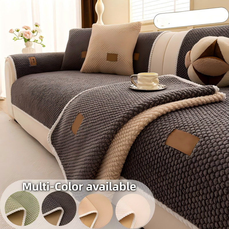 🐶Thickened Non-Slip Sofa Cover – Ultra-Soft, Washable, Scratch-Resistant & Pet-Friendly, 3 Colours 🛋️✨