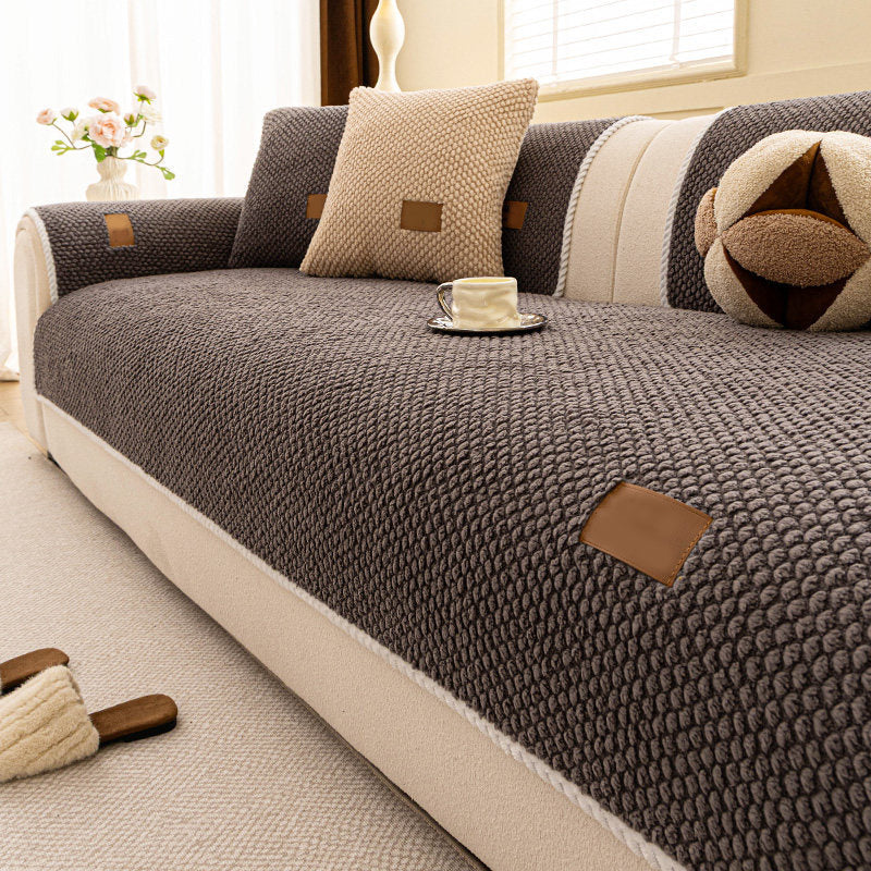🐶Thickened Non-Slip Sofa Cover – Ultra-Soft, Washable, Scratch-Resistant & Pet-Friendly, 3 Colours 🛋️✨