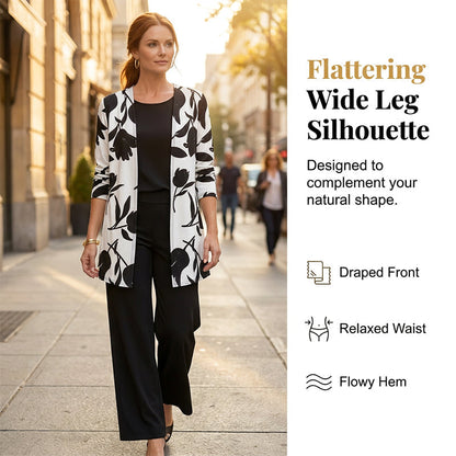 🌸 Effortless Style In One Beautiful Women's Casual Comfortable 3-Piece Outfit Set✨