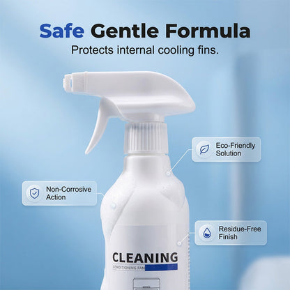 ❄️ Fresh, Cool Air In Seconds – No-Rinse Air Conditioner Cleaning Foam Spray🌬️