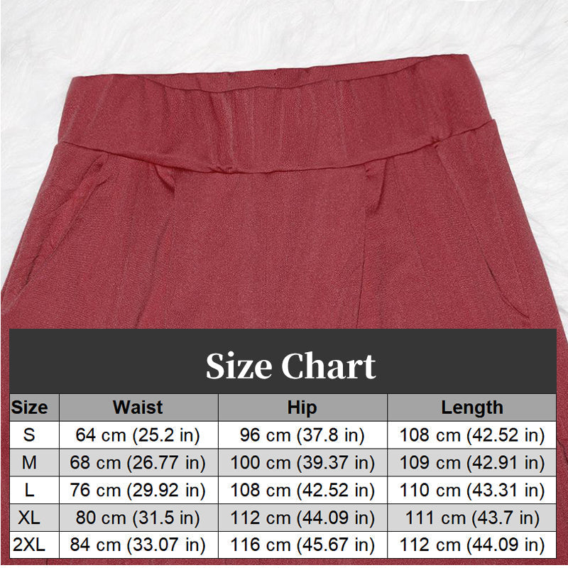 👖 50% OFF NOW!🌿 Women's Elegant High-Waist Pants – Wide Leg & Side Pockets – Soft Breathable Blend Trousers in 15 Colors 🌿