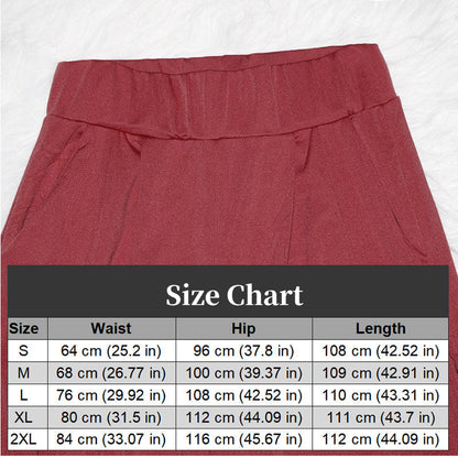 👖 50% OFF NOW!🌿 Women's Elegant High-Waist Pants – Wide Leg & Side Pockets – Soft Breathable Blend Trousers in 15 Colors 🌿