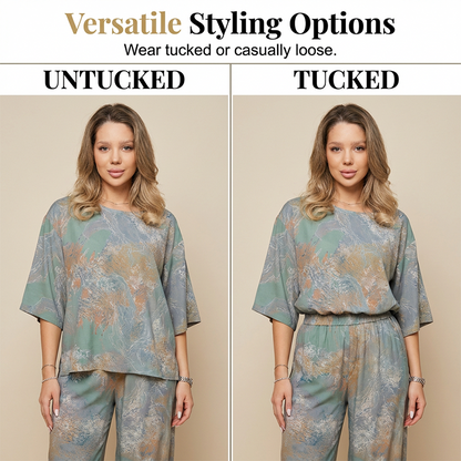💥✨Limited-time 50% Off 🌿 Chic & Comfy – The Perfect Two-Piece Lounge Set