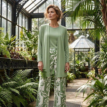 Women's Floral Print Long Sleeve & Pants Set😍 Effortless Elegance In One Outfit ✨
