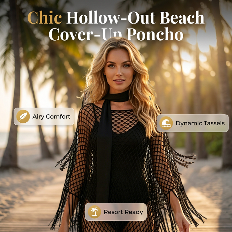 🏆 Last Day Special Price 💲12.8! 💐Summer Metallic Crochet Cover-Up – Lightweight, Flowy & Effortlessly Stylish summer outfit