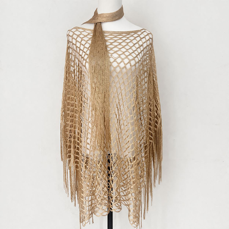 🏆 Last Day Special Price 💲12.8! 💐Summer Metallic Crochet Cover-Up – Lightweight, Flowy & Effortlessly Stylish summer outfit