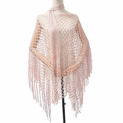 🏆 Last Day Special Price 💲12.8! 💐Summer Metallic Crochet Cover-Up – Lightweight, Flowy & Effortlessly Stylish summer outfit