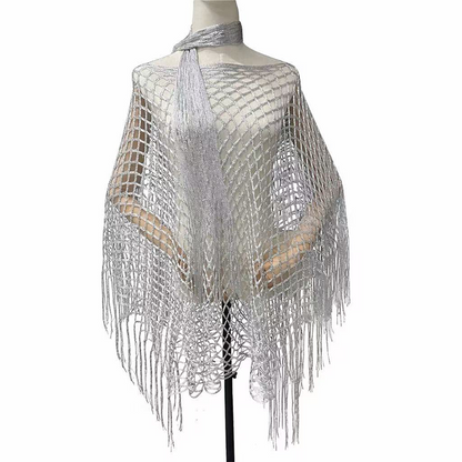 🏆 Last Day Special Price 💲12.8! 💐Summer Metallic Crochet Cover-Up – Lightweight, Flowy & Effortlessly Stylish summer outfit