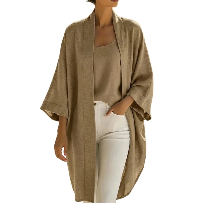 ☀️Women's Tank Top & Cardigan 2-Piece Set– Lightweight Layered Summer Outfit ✨