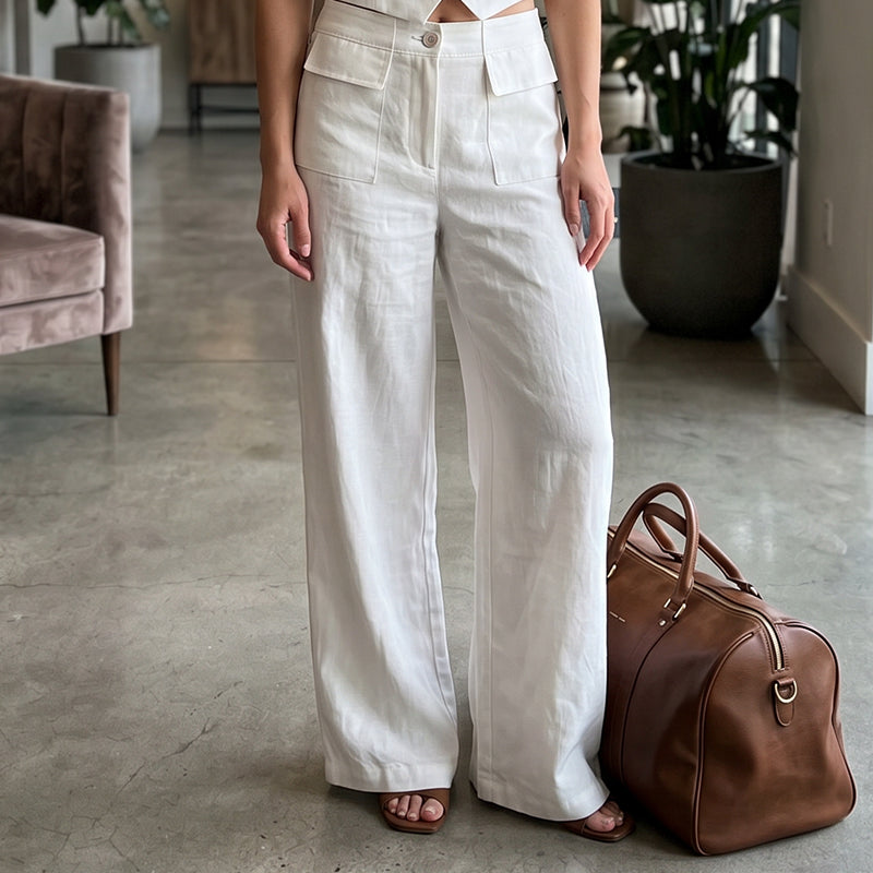 👖Women's Casual Cotton Linen Loose-Fitting Pants– Flattering, Comfortable & Chic All Day Long ✨