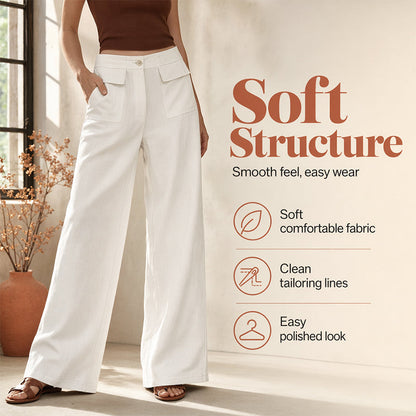 👖Women's Casual Cotton Linen Loose-Fitting Pants– Flattering, Comfortable & Chic All Day Long ✨