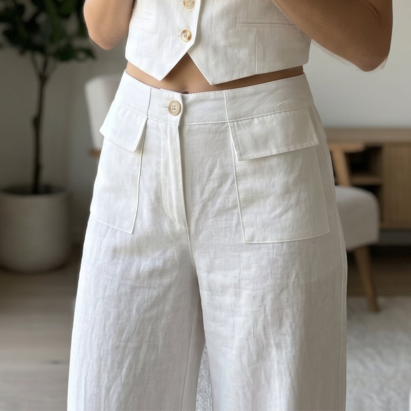 👖Women's Casual Cotton Linen Loose-Fitting Pants– Flattering, Comfortable & Chic All Day Long ✨
