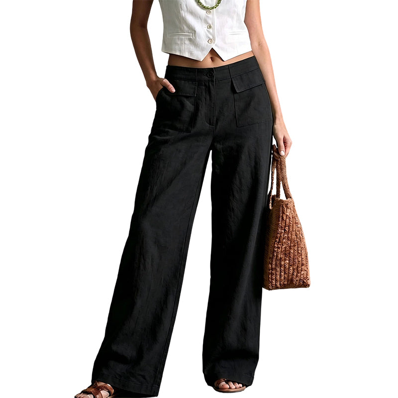 👖Women's Casual Cotton Linen Loose-Fitting Pants– Flattering, Comfortable & Chic All Day Long ✨