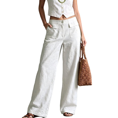 👖Women's Casual Cotton Linen Loose-Fitting Pants– Flattering, Comfortable & Chic All Day Long ✨
