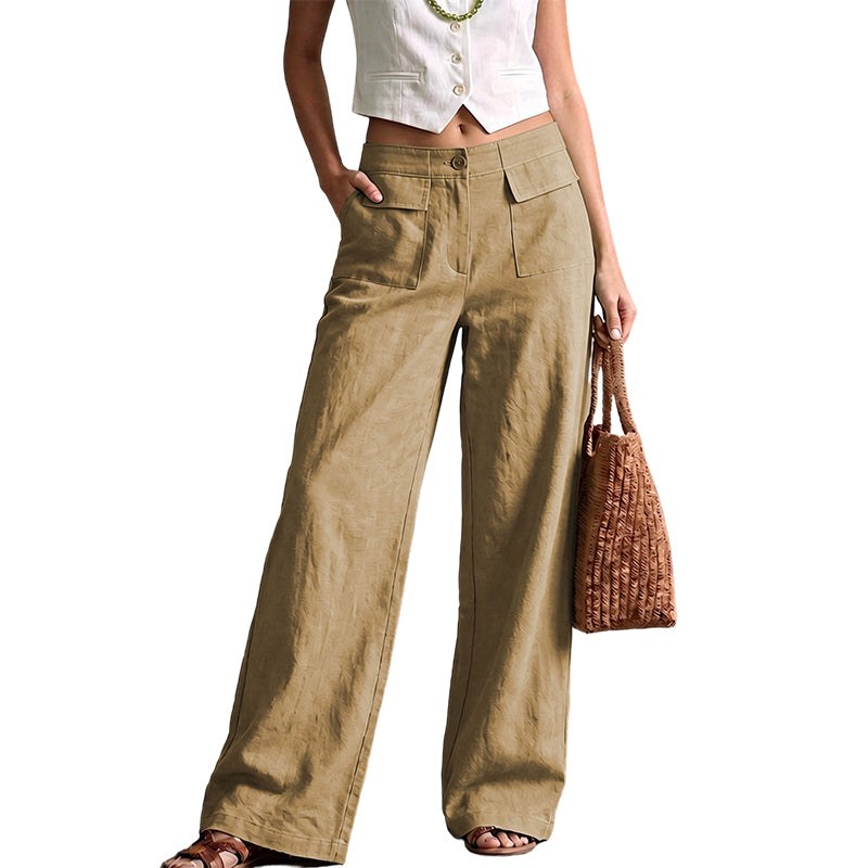 👖Women's Casual Cotton Linen Loose-Fitting Pants– Flattering, Comfortable & Chic All Day Long ✨