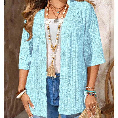 ☀️Women's Casual Open-Front Knit Cardigan  – Lightweight, Flattering & Perfect For Any Outfit ✨