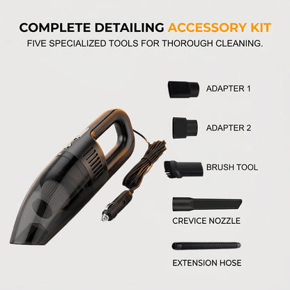 🚘🔥120W Handheld Car Vacuum Cleaner Cordless Wet Dry Dual Use for Home and Vehicle – Keep Your Car Fresh Anytime, Anywhere✨